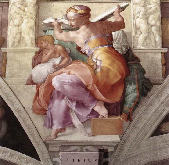 Michelangelo Buonarroti The Libyan Sibyl China oil painting art